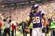 Adrian Peterson came short of Eric Dickerson's single-season rushing record but was named the 2013 NFL MVP.