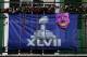 NEW ORLEANS, LA - JANUARY 29: A Super Bolw flag is seen on Bourbon Street prior to the start of Super Bowl XLVII at Mercedes-Benz Superdome on January 29, 2013 in New Orleans, Louisiana. (Photo by Scott Halleran/Getty Images)
