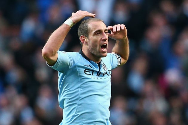 Manchester Citys Pablo Zabaleta Says Mario Balotelli Is Already Missed
