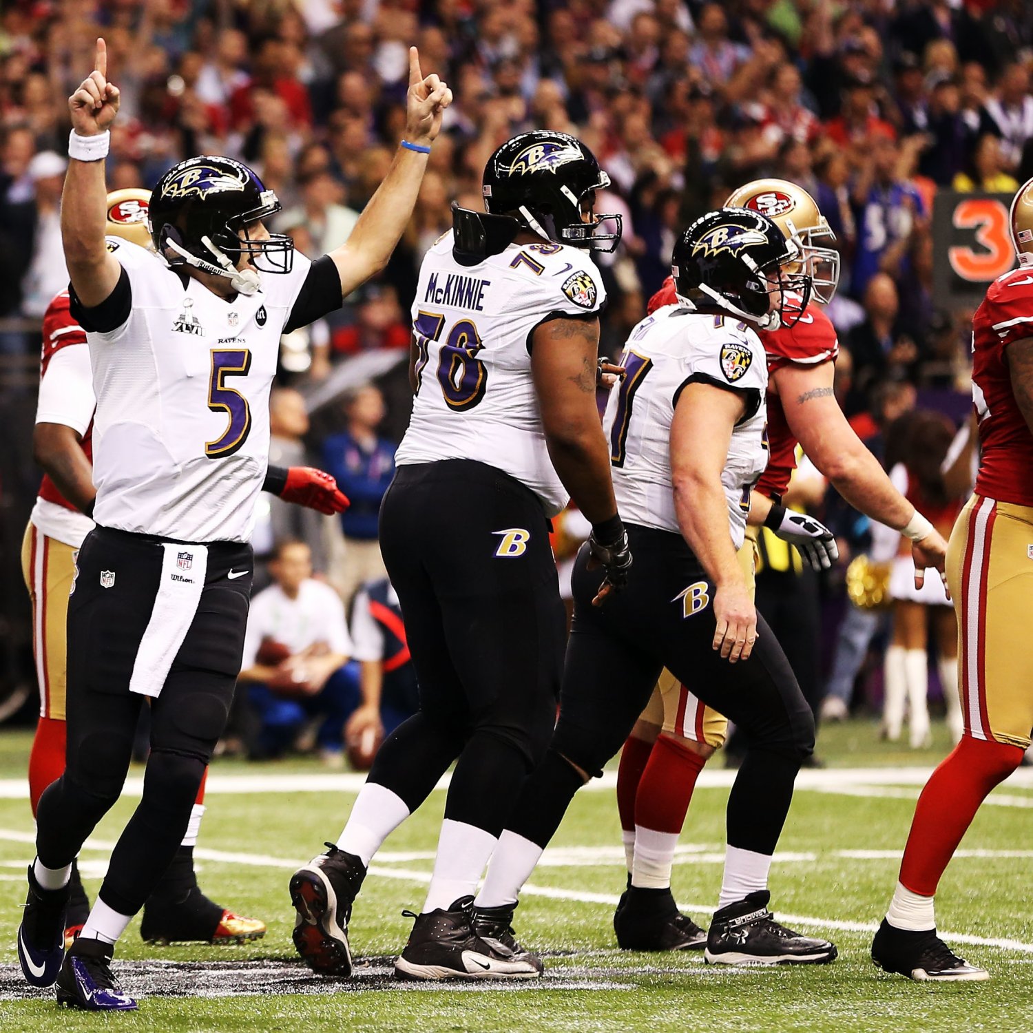 Super Bowl Quarter Score Ravens vs. 49ers 1st Quarter Update and Recap