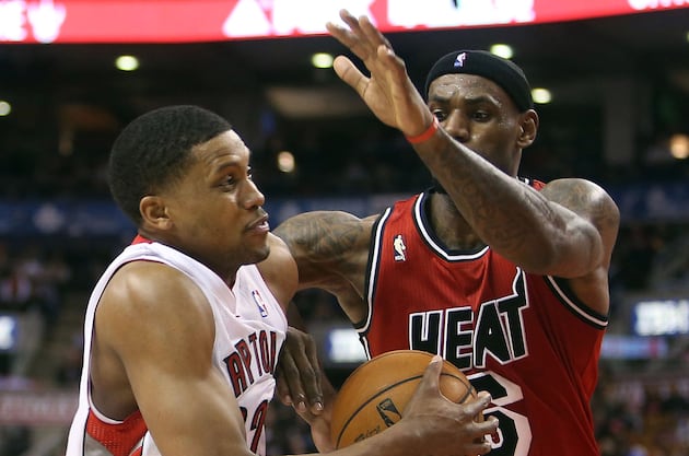 Raptors Offense Sputters in Loss to Heat at ACC