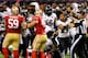 NEW ORLEANS, LA - FEBRUARY 03: The referees attempt to break up a fight between Cary Williams #29 of the Baltimore Ravens and members of the San Francisco 49ers in the second quarter during Super Bowl XLVII at the Mercedes-Benz Superdome on February 3, 2013 in New Orleans, Louisiana. (Photo by Al Bello/Getty Images)