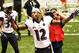 NEW ORLEANS, LA - FEBRUARY 03: Jacoby Jones #12 of the Baltimore Ravens celebrates on the field after the Ravens won 34-31 against the San Francisco 49ers during Super Bowl XLVII at the Mercedes-Benz Superdome on February 3, 2013 in New Orleans, Louisiana. (Photo by Ronald Martinez/Getty Images)