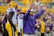 BATON ROUGE, LA - SEPTEMBER 01: Head coach Les Miles of the LSU Tigers before the game against the North Texas Mean Green at Tiger Stadium on September 1, 2012 in Baton Rouge, Louisiana. (Photo by Chris Graythen/Getty Images)