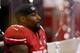 NEW ORLEANS, LA - FEBRUARY 03: NaVorro Bowman #53 of the San Francisco 49ers sits on the bench following their loss to the Baltimore Ravens during Super Bowl XLVII at the Mercedes-Benz Superdome on February 3, 2013 in New Orleans, Louisiana. The Ravens defeated the 49ers 34-31. (Photo by Mike Ehrmann/Getty Images)