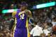 December 26, 2012; Denver, CO, USA; Los Angeles Lakers center Dwight Howard (12) during the second half against the Denver Nuggets at the Pepsi Center. The Nuggets won 126-114. Mandatory Credit: Chris Humphreys-USA TODAY Sports