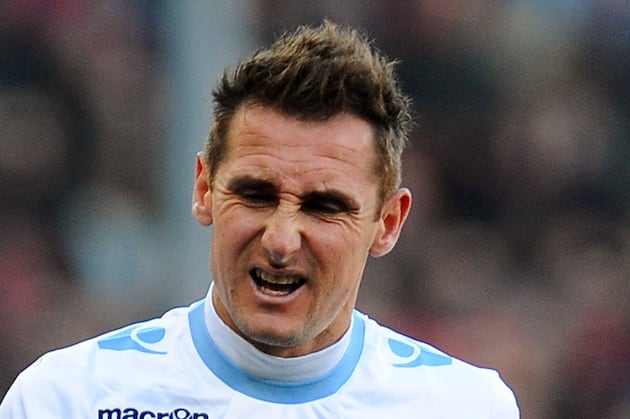 Klose out for Two Months