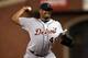 SAN FRANCISCO, CA - OCTOBER 24: Jose Valverde #46 of the Detroit Tigers pitches against the San Francisco Giants during Game One of the Major League Baseball World Series at AT&T Park on October 24, 2012 in San Francisco, California. (Photo by Doug Pensinger/Getty Images)