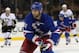 NEW YORK, NY - JANUARY 20: Mike Rupp #17 of the New York Rangers skates against the Pittsburgh Penguins at Madison Square Garden on January 20, 2013 in New York City. The Penguins defeated the Rangers 6-3. (Photo by Bruce Bennett/Getty Images)
