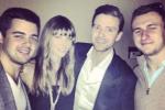 Johnny Football Hangs with Timberlake, Jessica Biel for Super Bowl