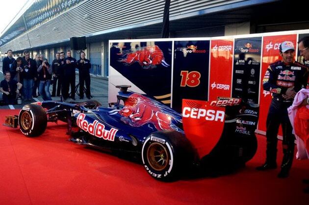 Toro Rosso Unveils STR8 at Jerez