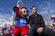 LAKE BUENA VISTA, FL - FEBRUARY 04: In this handout photo provided by Disney Parks, Super Bowl XLVII MVP Joe Flacco rides with Mickey Mouse in a parade through the Magic Kingdom at Walt Disney World Resort February 4, 2013 in Lake Buena Vista, Florida. Flacco led his Baltimore Ravens to a 34-31 win over the San Francisco 49ers last night in New Orleans. After the game, Flacco starred in a commercial where he proclaimed 'I'm Going to Disney World!' (Photo by Matt Stroshane/Disney Parks via Getty Images)