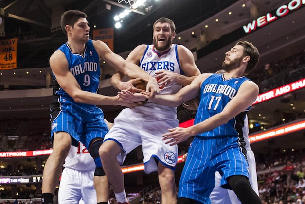 Minus 4 Starters, the Magic Fall to the 76ers 78-61
