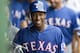 CLEVELAND, OH - SEPTEMBER 02: Jurickson Profar #2 of the Texas Rangers reacts after hitting a solo home run during his first MLB at bat during the third inning against the Cleveland Indians at Progressive Field on September 2, 2012 in Cleveland, Ohio. (Photo by Jason Miller/Getty Images)