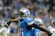 DETROIT - OCTOBER 28: Wide receiver Titus Young #16 of the Detroit Lions celebrates after a touchdown in the fourth quarter against the Seattle Seahawks October 28, 2012 at Ford Field in Detroit, Michigan. The Lions won 28 - 24. (Photo by Al Messerschmidt/Getty Images)