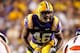 September 10, 2011; Baton Rouge, LA, USA; LSU Tigers linebacker Kevin Minter (46) against the Northwestern State Demons during the first half at Tiger Stadium. Mandatory Credit: Derick E. Hingle-USA TODAY Sports