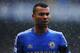 LONDON, ENGLAND - JANUARY 20: Ashley Cole of Chelsea looks through the snow during the Barclays Premier League match between Chelsea and Arsenal at Stamford Bridge on January 20, 2013 in London, England. (Photo by Laurence Griffiths/Getty Images)