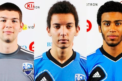 Three Impact Players with Canada U20