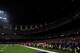 NEW ORLEANS, LA - FEBRUARY 03: A general view of the Superdome after a sudden power outage in the second quarter during Super Bowl XLVII at the Mercedes-Benz Superdome on February 3, 2013 in New Orleans, Louisiana. (Photo by Jamie Squire/Getty Images)