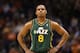 PHOENIX, AZ - DECEMBER 14: Randy Foye #8 of the Utah Jazz during the NBA game against the Phoenix Suns at US Airways Center on December 14, 2012 in Phoenix, Arizona. NOTE TO USER: User expressly acknowledges and agrees that, by downloading and or using this photograph, User is consenting to the terms and conditions of the Getty Images License Agreement. (Photo by Christian Petersen/Getty Images)