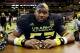 Jan 5, 2013; San Antonio, TX, USA; East offensive lineman Laremy Tunsil (77) during U.S. Army All-American Bowl high school football game at the Alamodome. The East won 15-8. Mandatory Credit: Soobum Im-USA TODAY Sports