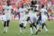 PORT ELIZABETH, SOUTH AFRICA - FEBRUARY 02: Wakaso Mubarak (2nd R) of Gana celebrates scoring a penalty with tean-mates during the 2013 Africa Cup of Nations Quarter-Final match between Ghana and Cape Verde at the Nelson Mandela Bay Stadium on February 2, 2013 in Port Elizabeth, South Africa. (Photo by Ian Walton/Getty Images)