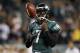 PHILADELPHIA, PA - SEPTEMBER 30: Quarterback Michael Vick #7 of the Philadelphia Eagles prior to a game against the New York Giants at Lincoln Financial Field on September 30, 2012 in Philadelphia, Pennsylvania. (Photo by Alex Trautwig/Getty Images)