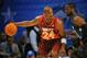 Feb 26, 2012; Orlando, FL, USA; Western Conference guard Kobe Bryant of the Los Angeles Lakers (24) posts up against Eastern Conference guard Dwyane Wade (3) of the Miami Heat in the third quarter of the 2012 NBA All-Star Game at the Amway Center. Mandatory Credit: Bob Donnan-USA TODAY Sports