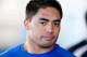 BRADENTON, FL - JANUARY 23: Linebacker Manti Te'o of the Notre Dame Fighting Irish works out at IMG Academy on January 23, 2013 in Bradenton, Florida. (Photo by J. Meric/Getty Images)
