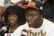 Feb 6, 2013; Vienna, GA USA; Defensive tackle Montravius Adams answers questions after making his decision to attend Auburn during National Signing Day at Dooly County High School. Mandatory Credit: Phil Sears-USA TODAY Sports
