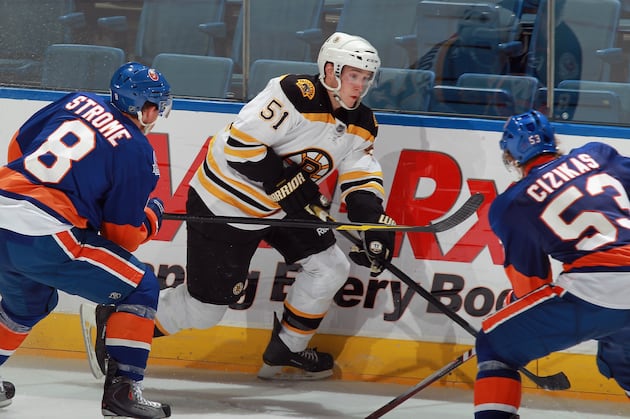 Bruins Easing Spooner into First Night Festivities
