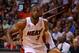 MIAMI, FL - JANUARY 25: Dwyane Wade #3 of the Miami Heat drives during a game against the Detroit Pistons at American Airlines Arena on January 25, 2013 in Miami, Florida. (Photo by Mike Ehrmann/Getty Images)