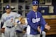 SAN DIEGO, CA - SEPTEMBER 27: Don Mattingly #88 of the Los Angeles Dodgers claps as Nick Punto #7 looks on before a baseball game against the San Diego Padres at Petco Park on September 27, 2012 in San Diego, California. (Photo by Denis Poroy/Getty Images)