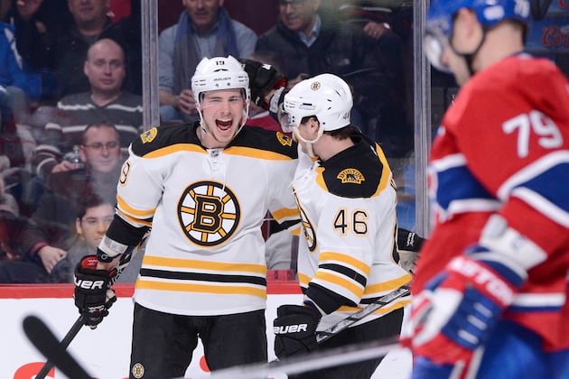 Bruins 2, Canadiens 1