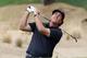 SCOTTSDALE, AZ - FEBRUARY 3: Phil Mickelson hits his third shot on the 15th hole during the final round of the Waste Management Phoenix Open at TPC Scottsdale on February 3, 2013 in Scottsdale, Arizona. (Photo by Hunter Martin/Getty Images)