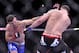 Jan 28, 2012; Chicago, IL, USA; UFC fighter Demian Maia (left) fights against Chris Weidman during UFC on Fox 2 at the United Center. Weidman defeats Maia. Mandatory Credit: Mike Dinovo-USA TODAY Sports