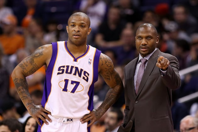 Work Ethic, Same Goal United Phoenix Suns' Lance Blanks, Lindsey Hunter
