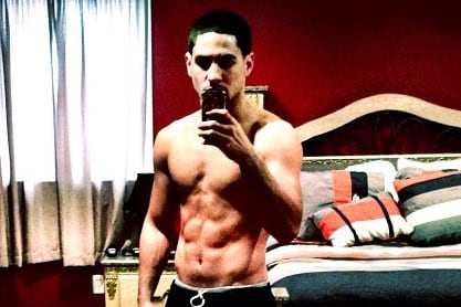 Instagram: Shirtless Garcia Prooves He's in Shape
