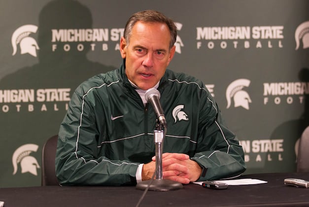 Dantonio Not Concerned Michigan State's Recruiting Class Isn't Highly Ranked