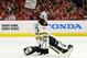 WASHINGTON, DC - APRIL 19: Tim Thomas #30 of the Boston Bruins stretches between play against the Washington Capitals in Game Four of the Eastern Conference Quarterfinals during the 2012 NHL Stanley Cup Playoffs at Verizon Center on April 19, 2012 in Washington, DC. (Photo by Patrick McDermott/Getty Images)