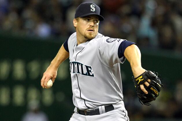 Mariners Designate Shawn Kelley for Assignment