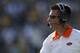 WACO, TX - DECEMBER 1: Head coach Mike Gundy of the Oklahoma State University Cowboys looks on against the Baylor University Bears on December 1, 2012 at Floyd Casey Stadium in Waco, Texas. (Photo by Cooper Neill/Getty Images)