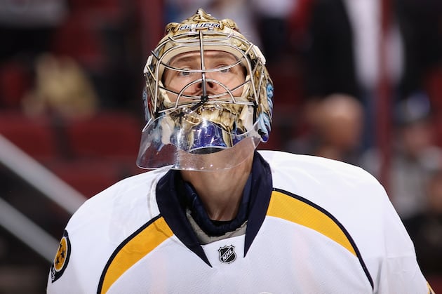 Rinne Makes 32 Saves as Predators Blank Kings