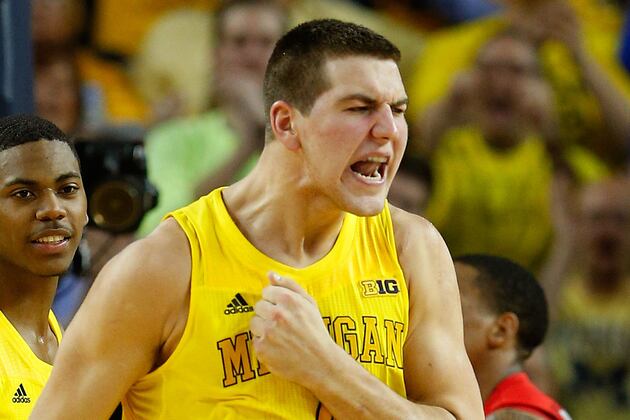 Michigan Freshman Center Mitch McGary Making His Presence Felt