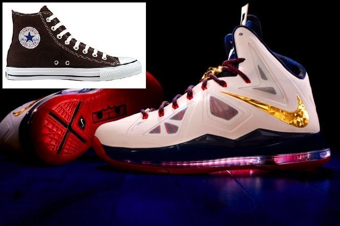 From Chuck Taylor to LeBron X: Year-by-Year Evolution of NBA Sneakers | Bleacher Report