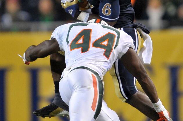 'Canes Suspend LB Eddie Johnson