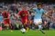 MANCHESTER, ENGLAND - AUGUST 19: David Silva of Manchester City takes and misses a penalty kick during the Barclays Premier League match between Manchester City and Southampton at Etihad Stadium on August 19, 2012 in Manchester, England. (Photo by Michael Regan/Getty Images)