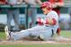 Angels outfielder Mike Trout (30 HR, 49 steals, 129 runs, .326 BA) is a no-brainer choice for the first or second pick in roto drafts.