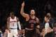 NEW YORK, NY - JANUARY 11: Carlos Boozer #5 of the Chicago Bulls scores two in the fourth quarter against the New York Knicks at Madison Square Garden on January 11, 2013 in New York City. NOTE TO USER: User expressly acknowledges and agrees that, by downloading and/or using this photograph, user is consenting to the terms and conditions of the Getty Images License Agreement. The Bulls defeated the Knicks 108-101. (Photo by Bruce Bennett/Getty Images)