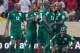 NELSPRUIT, SOUTH AFRICA - FEBRUARY 03: Jonathan Pitroipa (3rd R) of Burkina Faso celebrates with team-mates after scoring a goal in extra-time during the 2013 African Cup of Nations 4th Quarter Final match between Burkina Faso and Togo at Mbombela Stadium on February 03, 2013 in Nelspruit, South Africa. (Photo by Manus van Dyk/Gallo Images/Getty Images)